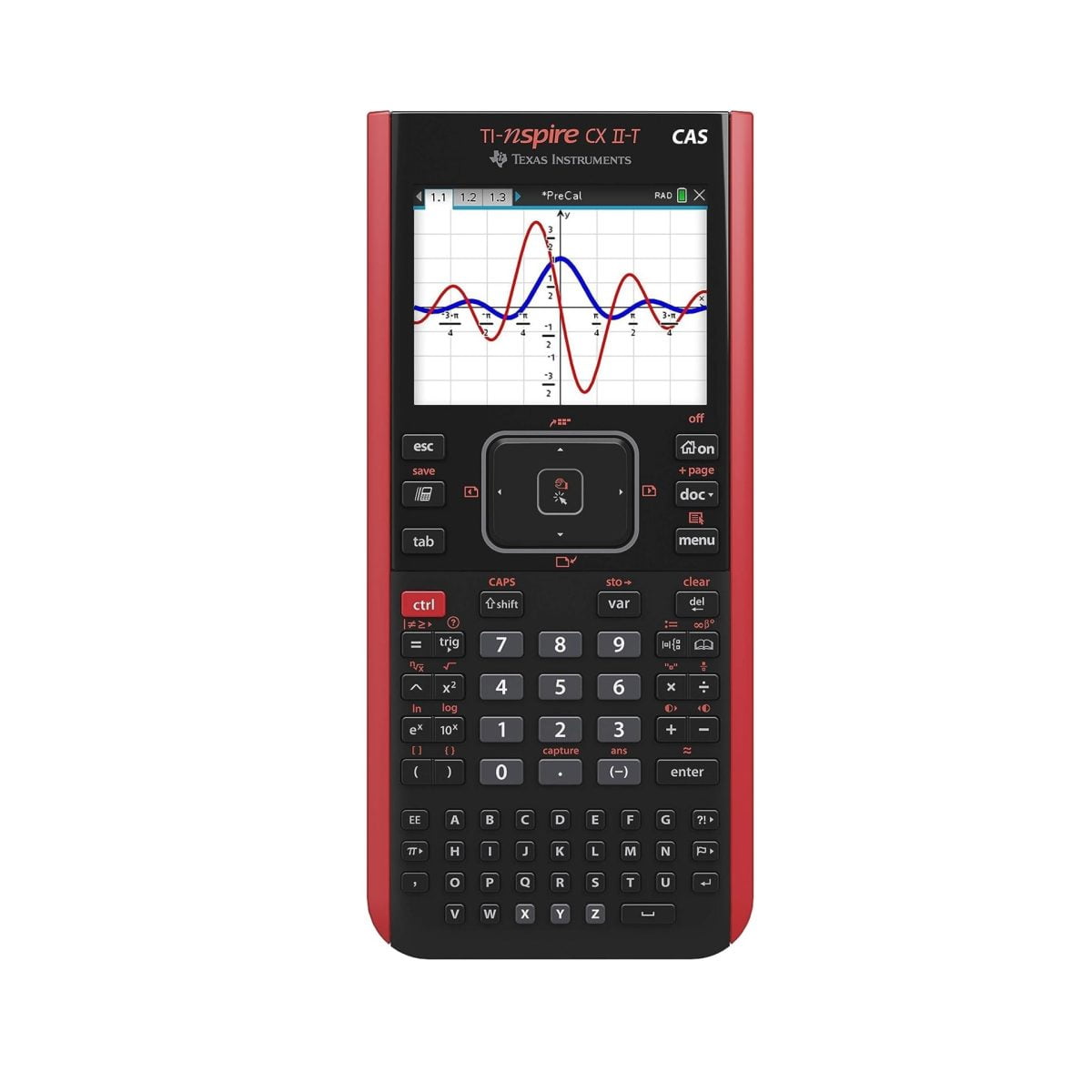 Texas Instruments New Ti-Nspire Cx Ii-T Cas - Formal Graphic Calculator - Exam Mode