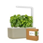 Combo offer Click & Grow Smart Garden 3 Beige + Fruit and Veggie Mix Smart Garden refill (Pack 0f 9)