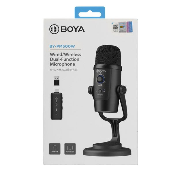 Boya BY-PM500W USB Microphone - Black