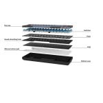 Keychron K2 Pro QMK/VIA Wireless Mechanical Keyboard - Blue Switch