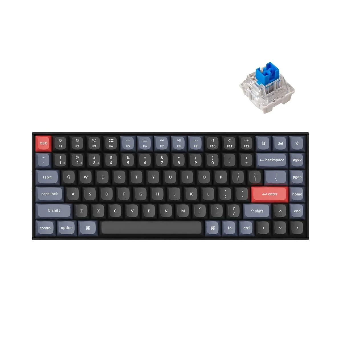 Keychron K2 Pro Qmk/Via Wireless Mechanical Keyboard - Blue Switch