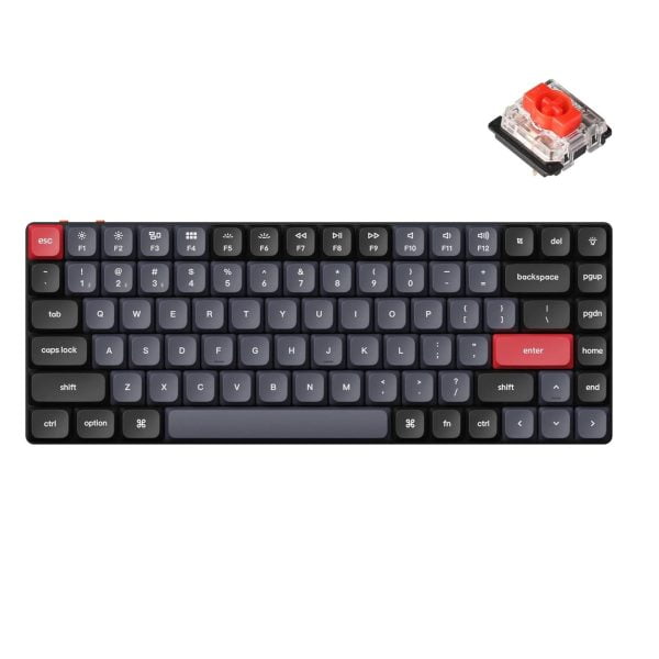 Keychron K3 Pro QMK/VIA Wireless Custom Mechanical Keyboard - Red Switch