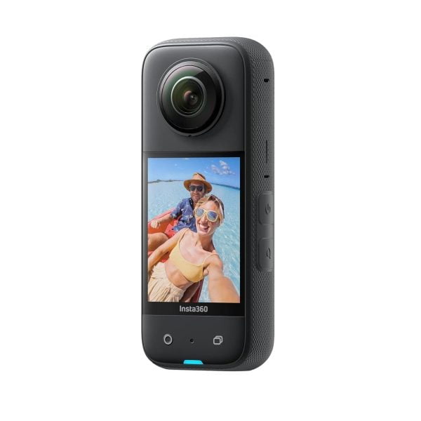 Insta360 X3 Action Camera Dual-Mode 360 & Standard Pocket, 33'' Waterproof - Black