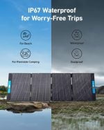 Anker SOLIX PS400 Solar Panel, 400W Foldable Portable Solar Charger A24330A1