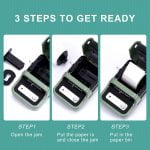 NIIMBOT B21 Label Maker Portable Thermal Label Printer - Green