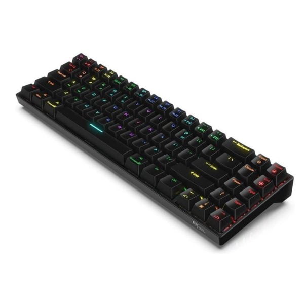 Royal Kludge RK71 70% RGB Mechanical Keyboard RK RedSwitch - Black