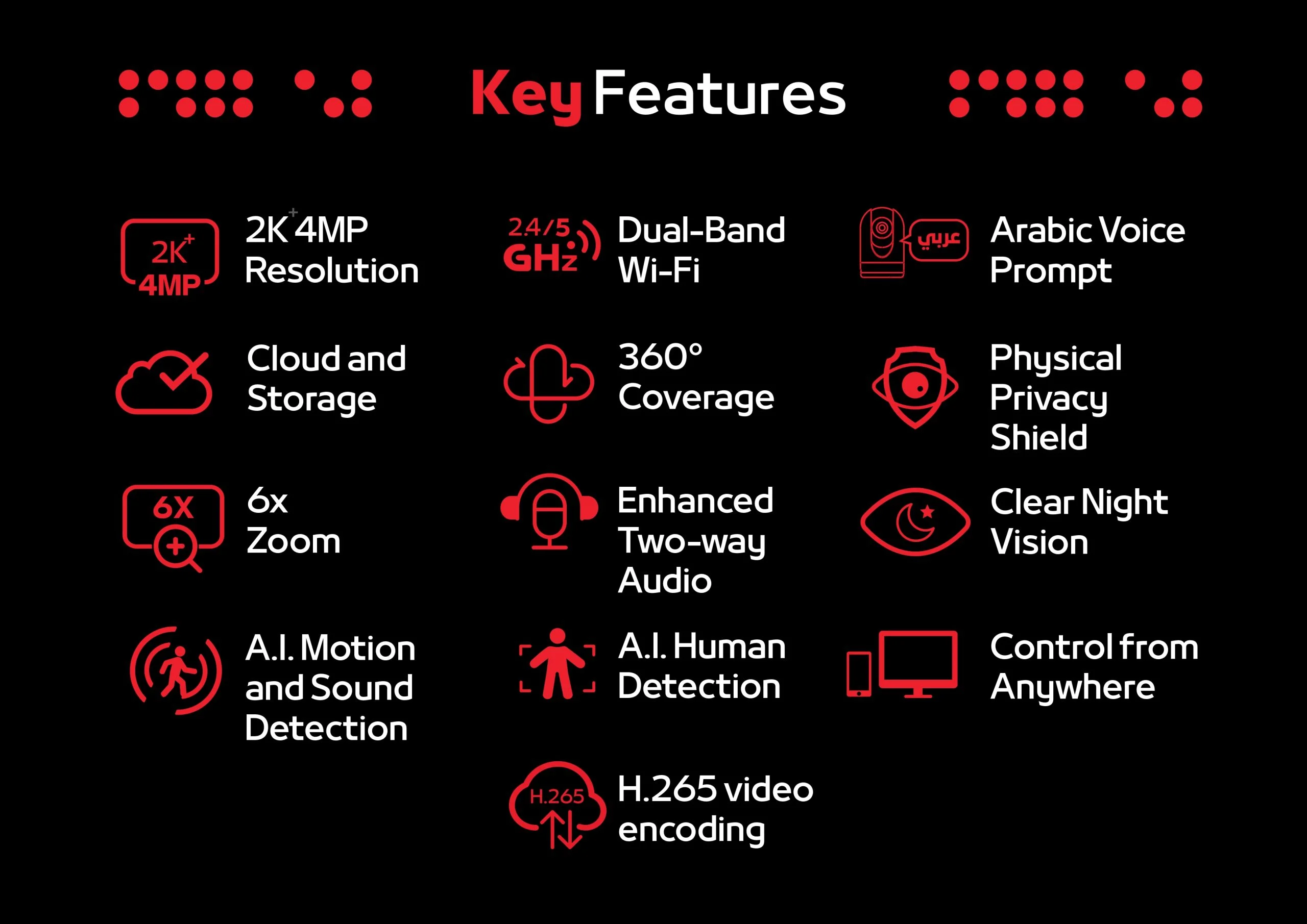 Telo Cam En. 1 Pages To Jpg 0002 Scaled Telo &Lt;Div Class=&Quot; Lazy&Quot; Data-Type=&Quot;Bg&Quot; Data-Id=&Quot;8Ddc7A9D00&Quot; Data-Background-Image=&Quot;&Quot; Data-Loaded=&Quot;True&Quot;&Gt; &Lt;H1&Gt;&Lt;/H1&Gt; &Lt;Ul&Gt; &Lt;Li&Gt;This Home Security Camera Comes With A Resolution Of 4Mp At 20 Fps, Providing Smooth Video Streams And Clear Recordings.&Lt;/Li&Gt; &Lt;Li&Gt;The Camera Supports Both 2.4 And 5 Ghz Wireless Networks Which Increases Transmission Speed And Reduces Congestions. It Also Has An External Antenna To Improve Signal Quality.&Lt;/Li&Gt; &Lt;Li&Gt;No Need For Prior Knowledge About Camera Set Up. It Will Guide You Step-By-Step Through English And Arabic Voice Instructions.&Lt;/Li&Gt; &Lt;Li&Gt;Rotate The Camera Lens To Cover Every Corner Of Your Living Space And Have No Blind Spots.&Lt;/Li&Gt; &Lt;/Ul&Gt; &Lt;/Div&Gt; &Lt;Div Data-Type=&Quot;Bg&Quot; Data-Id=&Quot;8Ddc7A9D00&Quot; Data-Background-Image=&Quot;&Quot; Data-Loaded=&Quot;True&Quot;&Gt; &Lt;H5&Gt;We Also Provide International Wholesale And Retail Shipping To All Gcc Countries: Saudi Arabia, Qatar, Oman, Kuwait, Bahrain.&Lt;/H5&Gt; &Lt;/Div&Gt; Telo Cam Pro Vision 360 Degree 2K Resolution Telo Cam Pro Vision 360 Degree 2K Resolution Dual Band Wifi Security Camera