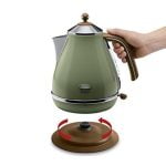 Delonghi Icona Vintage KBOV 2001.GR Electric Kettle- Olive