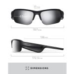 Bose Frames Tempo Sports Sunglasses With Polarized Lenses,Mic & Bluetooth Connectivity