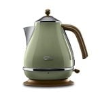 Delonghi Icona Vintage KBOV 2001.GR Electric Kettle- Olive