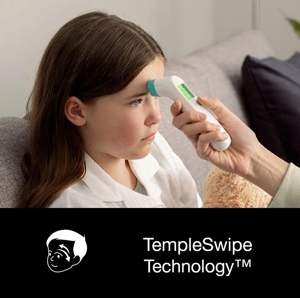 Braun Templeswipe Forehead Thermometer - White Bst200