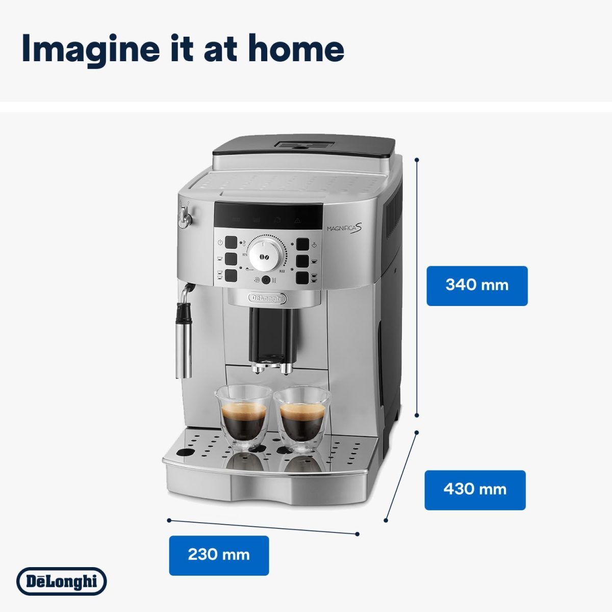 Delonghi Magnifica S Ecam 22.110.Sb -Silver