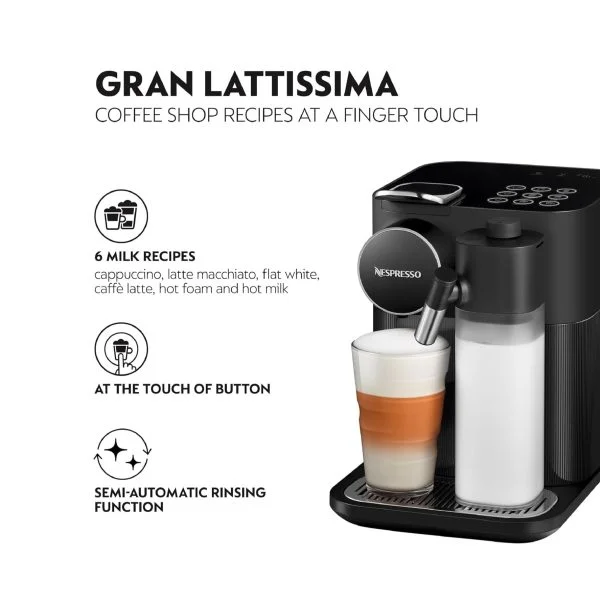 EN510.W Cafetera Nespresso Lattissima One