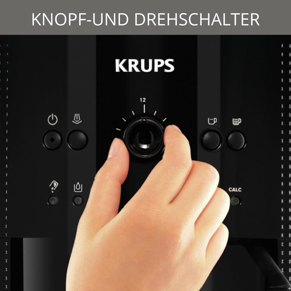 Krups Ea8108 Fully Automatic Coffee Machine - Black