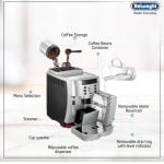 Delonghi Magnifica S Ecam 22.110.SB -Silver