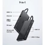 Anker 552 USB-C Hub (9-in-1, 4K HDMI) - A8373