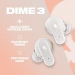 Skullcandy Dime 3 In-Ear Wireless Earbuds - White
