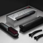 TYMO Porta Cordless Portable Hair Straightening Brush TY.HC120.BK - Black