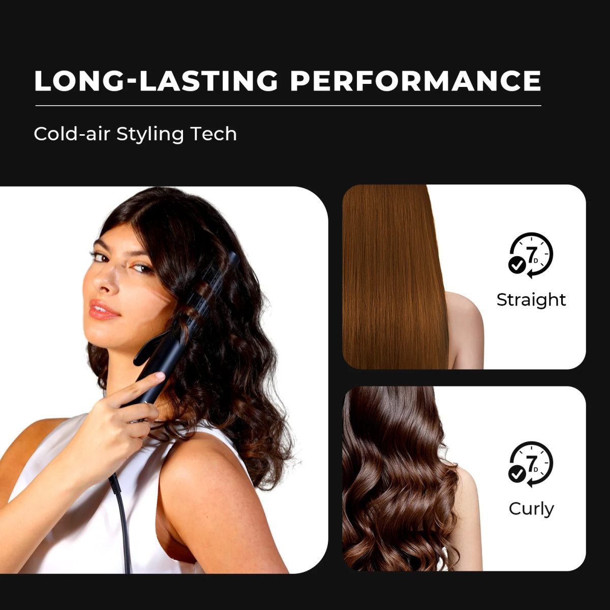 Image 1233 تيمو Https://Www.youtube.com/Watch?V=9R3Dukfur40 • 2 In 1 Straightener And Curler
• 7*24 Hours Lasting Results
• 5 Temp Settings 284°F-428°F
• 360° Cool Airflow-Circling
• Dual Voltage For Travel
• Ionic Ceramic Protective Tech
&Lt;H5&Gt;Warranty : 1 Year Tymo Manufactuting Warranty&Lt;/H5&Gt; Tymo Airflow 2 في 1 مجعد الشعر ومكواة فرد الشعر Tymo Airflow 2 في 1 مجعد الشعر ومكواة فرد الشعر Ty. Hc506. Bk - أسود