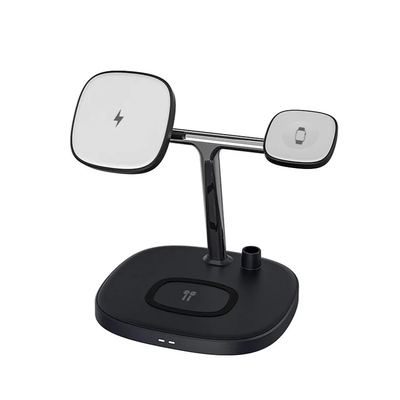Wiwu 4-In-1 Wireless Magsafe Phone Stand Fast Charging Charger - Mb8