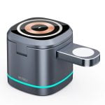WiWU Wi-W024 Rubik's Cube 3 in 1 Wireless Charger - Grey