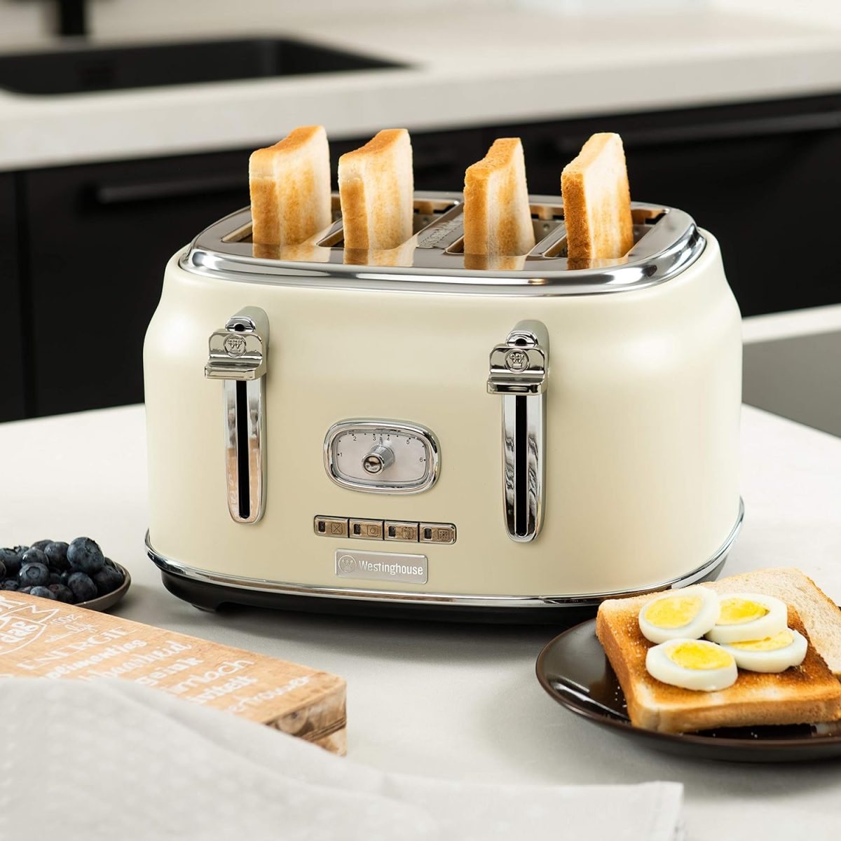 Westinghouse 4 Slice Retro Toaster