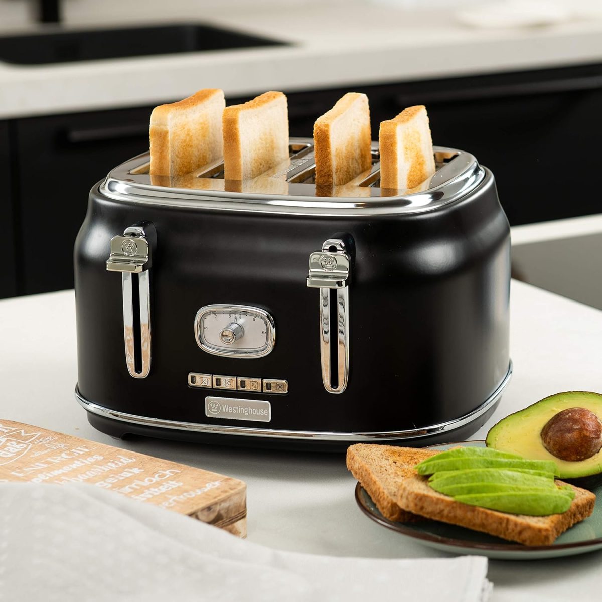 Westinghouse 4 Slice Retro Toaster