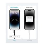 Anker 322 USB-C to Lightning Cable Black (6ft Braided) 1.8m - A81B6H11