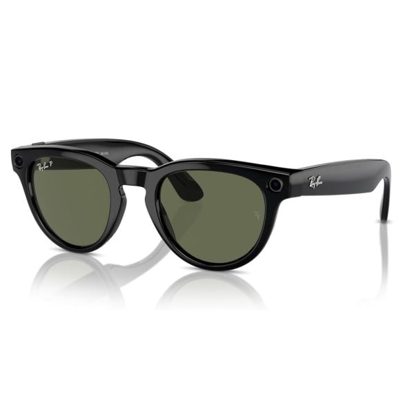 Ray Ban Meta Headliner Smart Sunglasses - Black/Green RW4009