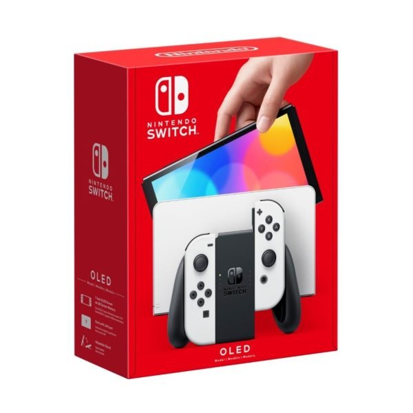 Nintendo Switch – OLED White Joy-Con - White UAE Version