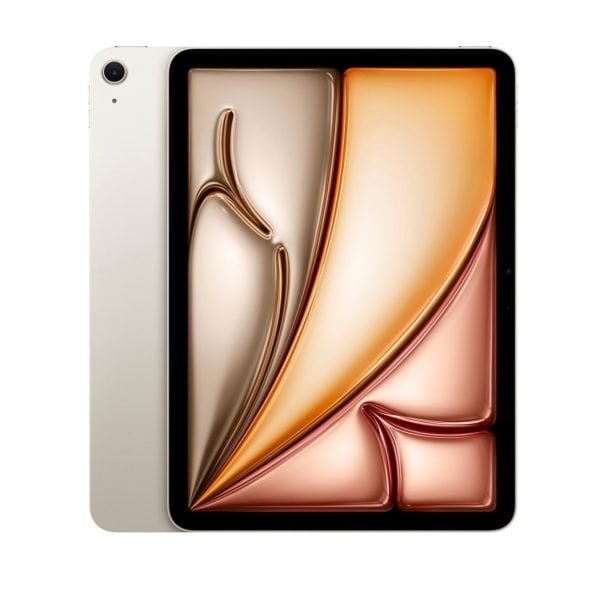 Apple 11-inch iPad Air 6th Gen M2 chip Wi-Fi 128GB - Starlight