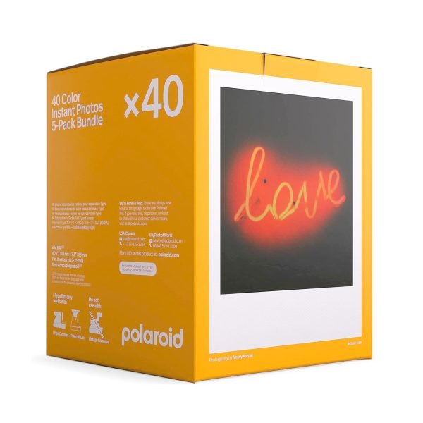 Polaroid Originals Polaroid Instant Color I-Type Film - 40X Film Pack (40 Photos) (6010)