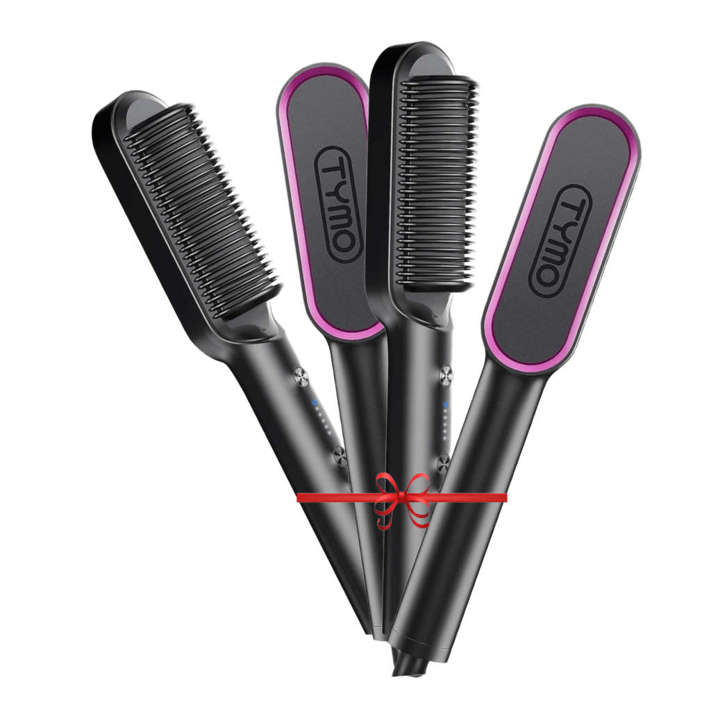 TYMO Ring Hair Straightening Brush TY.HC100.BK - Black