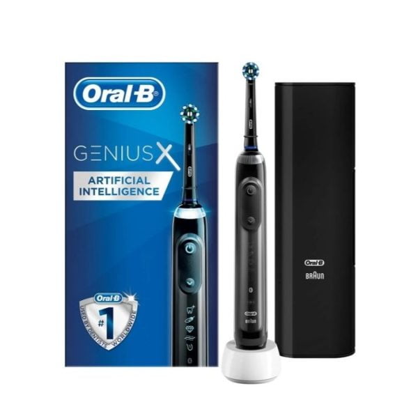 Oral-B Genius X Electric Toothbrush with Artificial Intelligence - Black