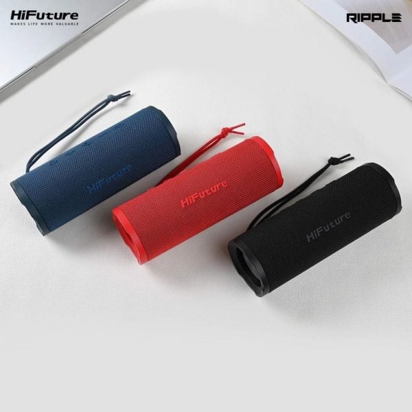 HiFuture Ripple 30W BeatMaker IPX7 Portable Wireless Speaker - Red