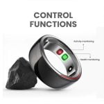 HiFuture Smart Ring with Nano Ceramic Design - Black