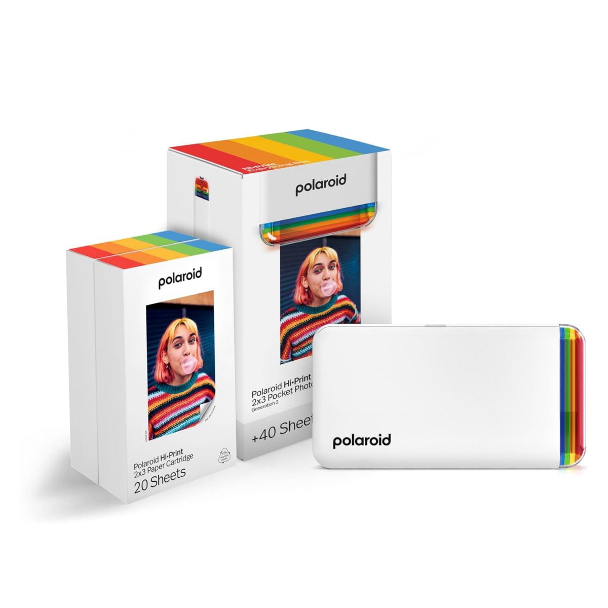 Polaroid Hi-Print + Paper Bundle - 2Nd Generation