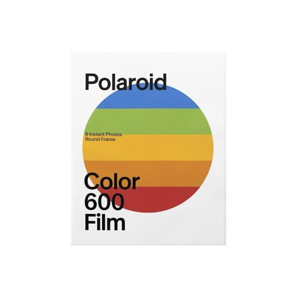 Polaroid Color Film For 600 - Round Frame (6021)