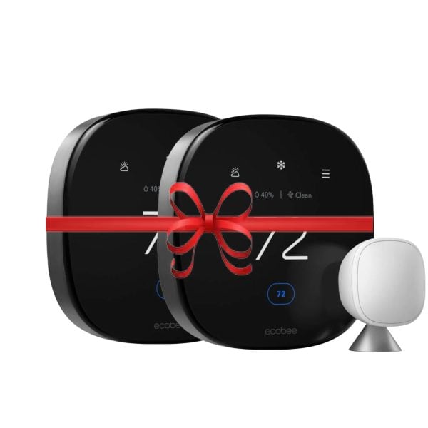 ecobee Smart Thermostat Premium - Black (Bundel of 5)