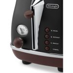 De'Longhi CTOV2103.BK Icona Vintage 2 Slice Toaster