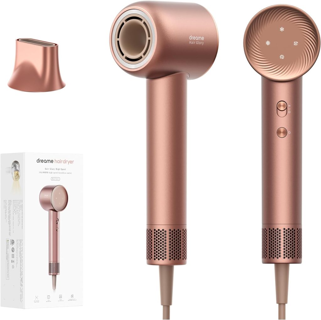 Dreame Hair Glory Hair Dryer Rose Gold - AHD6A-RS