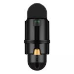 Nespresso DeLonghi Inissia Coffee Machine with Aeroccino EN80.BAE - Black