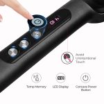 TYMO Ring Plus Hair Straightener with Built-in Comb HC103 - Black