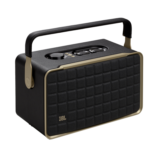 JBL Authentics 300 Portable Smart Home Speaker with Wi-Fi Retro Design