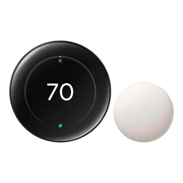 Google Nest Learning Thermostat (4th Gen) with Nest Temperature Sensor (2nd Gen)