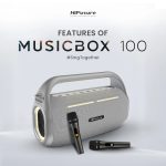 HiFuture Musicbox 100 70W Speaker - Silver