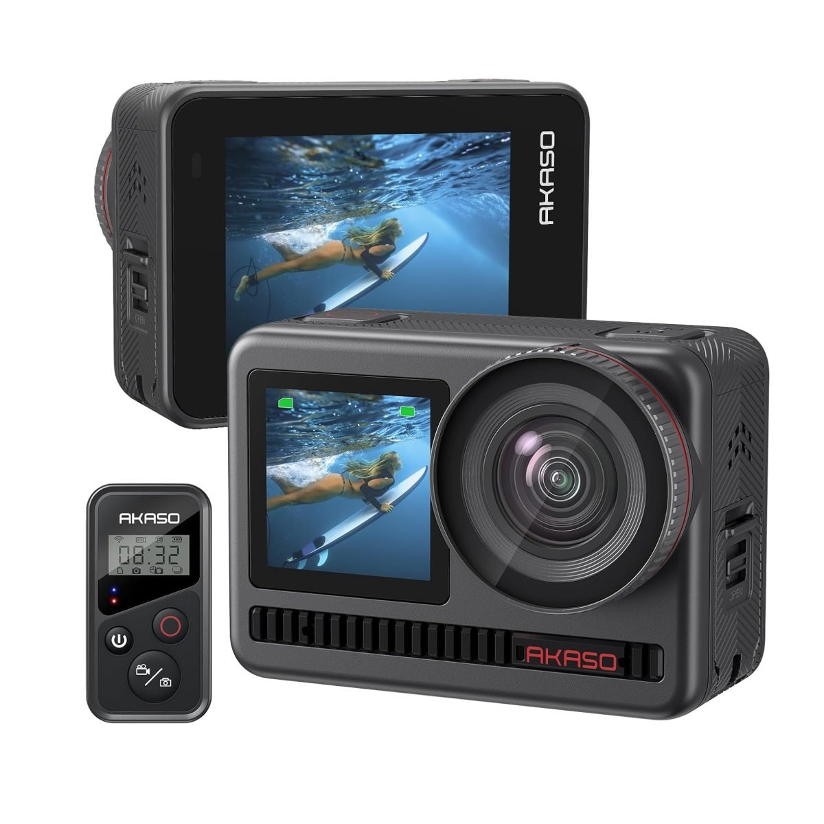 Akaso Brave 8 4K 60Fps Action Camera, 48Mp Photo Touch Screen