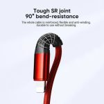 Connected Thicky 3-in-1 Charging Cable USB-A To Lightining/USB-C/Micro USB - 1.2m
