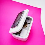 Eggtronic Mundus Charging Dock, 10W Fast Wireless Charger with Accessory Box