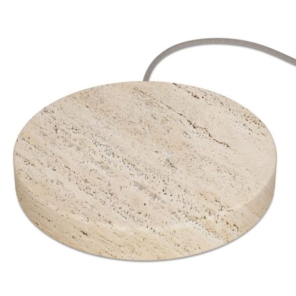 Eggtronic Wireless Charging Stone Travertine stone